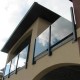 Fascia Mounted Panorama Post Topless Glass System