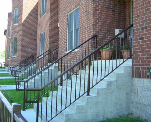 Multi Residential Standard Picket Stairs