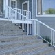 Standard Picket Stairs with Round Top Rail