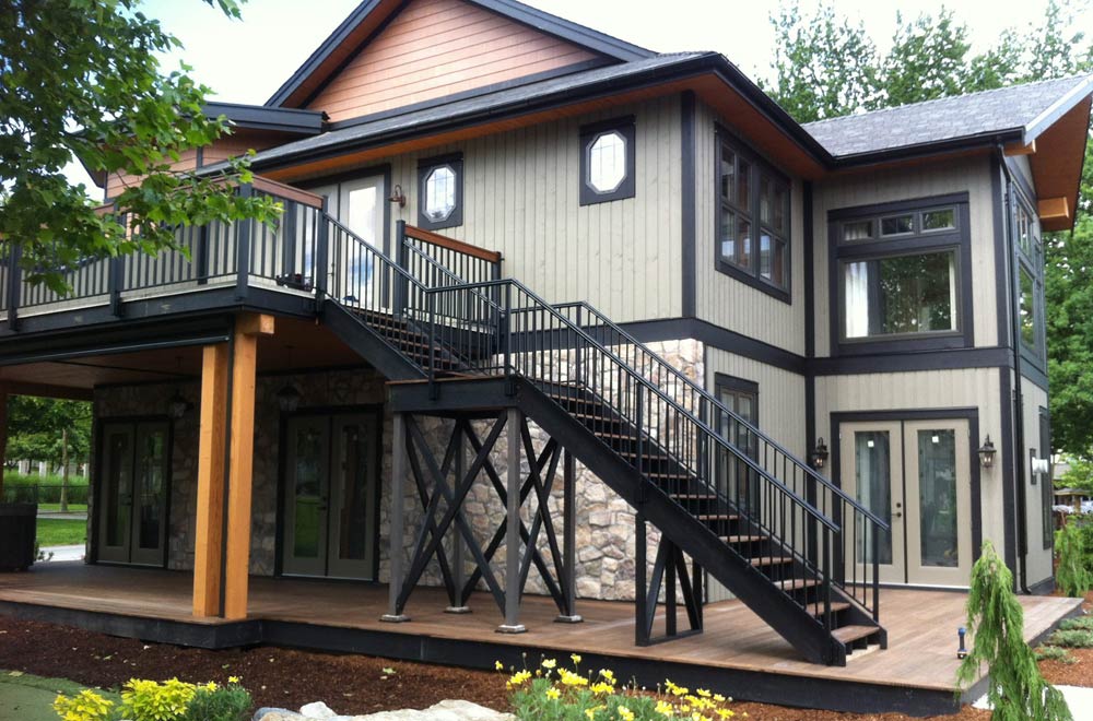 Aluminum Deck Railing Glass Railing Powdercoated Aluminum Picket Railing And Fencing Systems For Canada And The United States