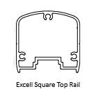 Square Top Rail