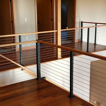 Residential Interior Cable Railing - Excell Railings