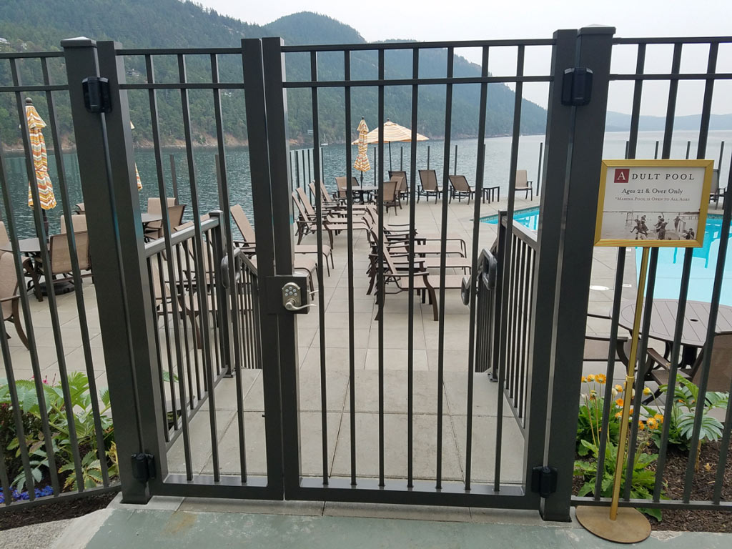Pool Picket Fencing and Gate